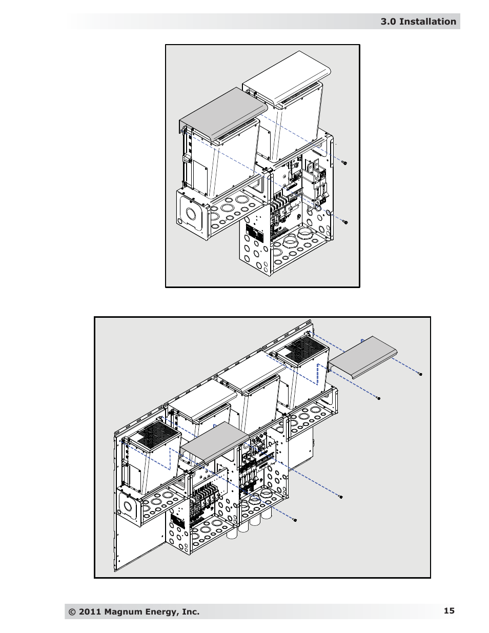 Magnum Energy MP Extension Box (MPX Series) User Manual | Page 19 / 63