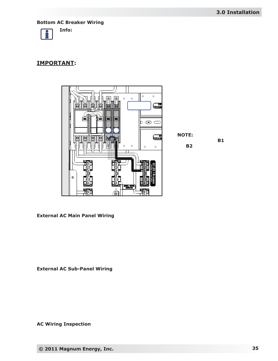 Magnum Energy MP Extension Box (MPX Series) User Manual | Page 39 / 63