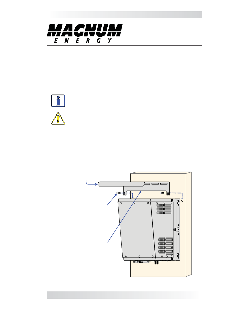 Magnum Energy MP-HOOD User Manual | 2 pages