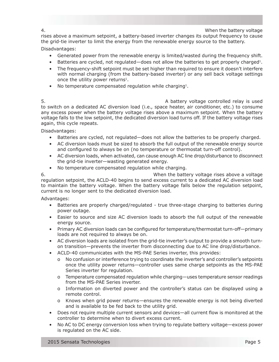 Magnum Energy AC Load Diversion Controller (ACLD-40) User Manual | Page 12 / 46