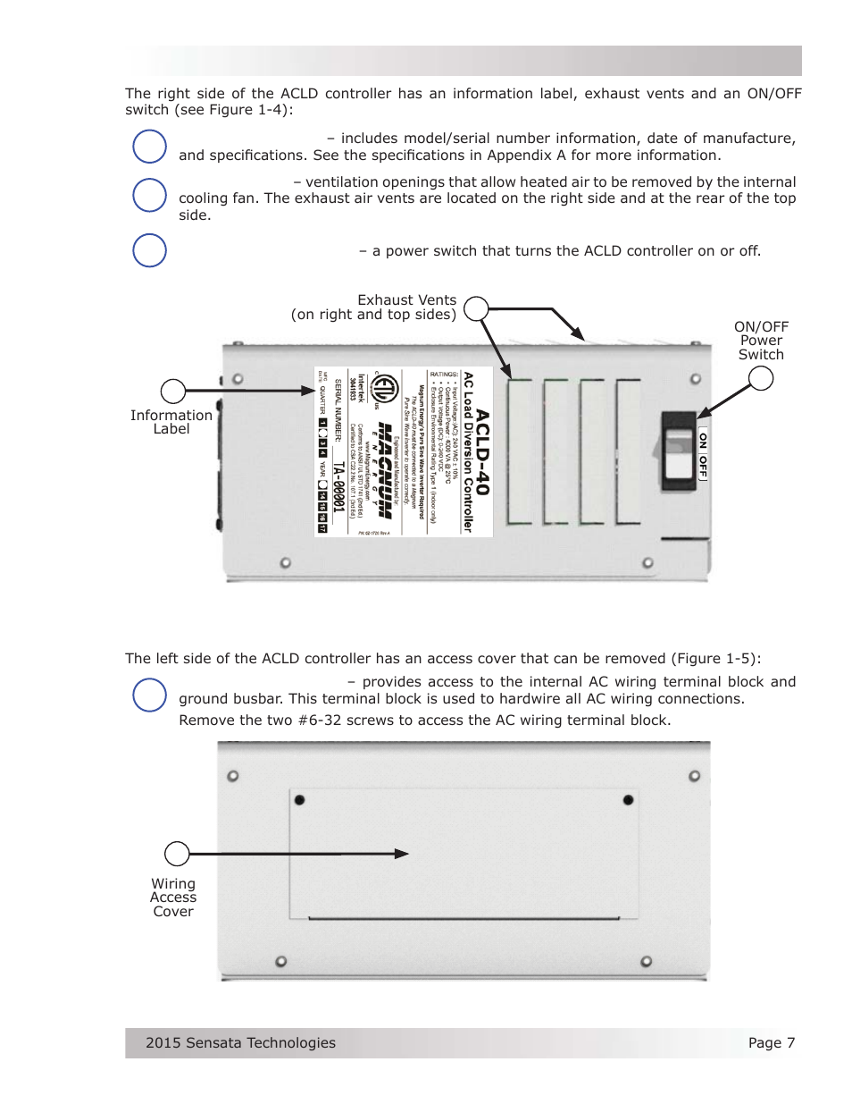 Magnum Energy AC Load Diversion Controller (ACLD-40) User Manual | Page 14 / 46