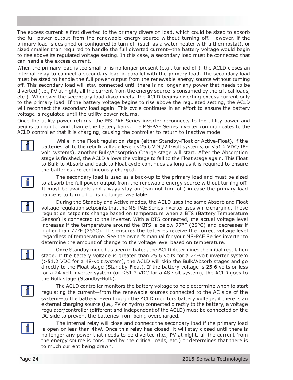 Magnum Energy AC Load Diversion Controller (ACLD-40) User Manual | Page 31 / 46