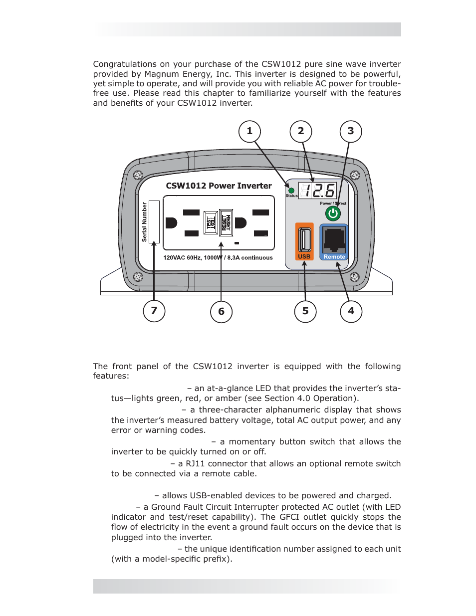 0 overview | Magnum Energy CSW1012 User Manual | Page 5 / 24