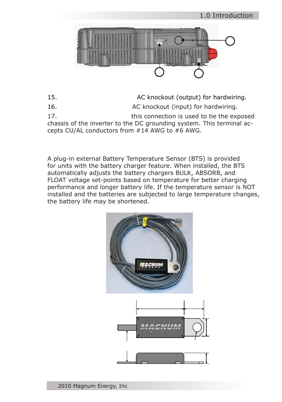 Magnum Energy MM612 Inverter User Manual | Page 11 / 44