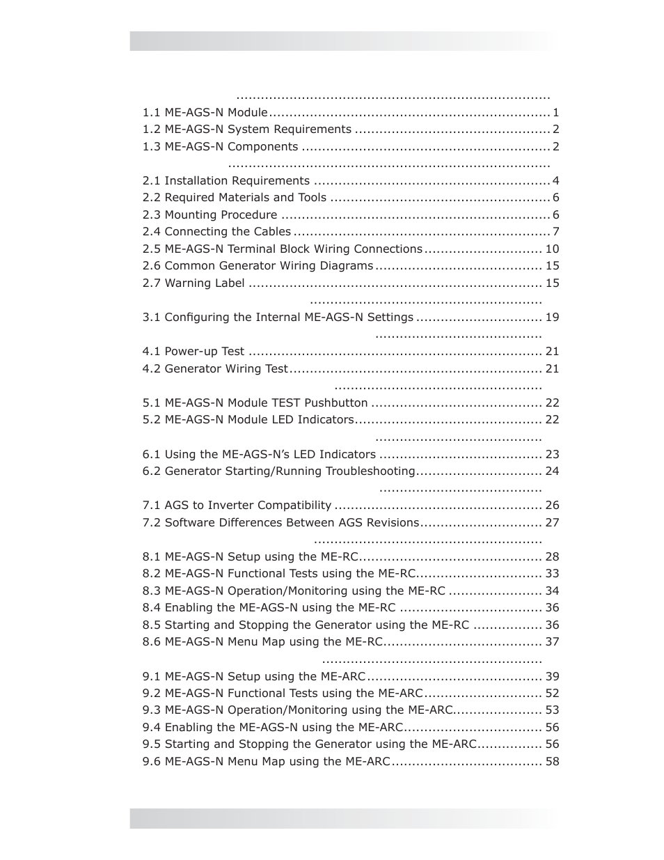 Magnum Energy AGS Network (ME-AGS-N) User Manual | Page 4 / 103
