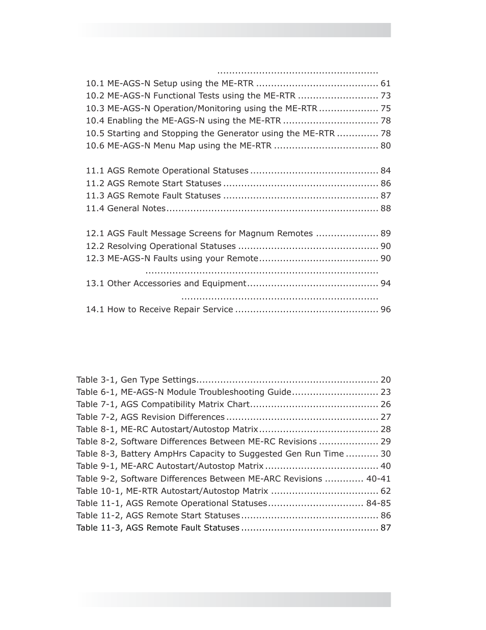 Magnum Energy AGS Network (ME-AGS-N) User Manual | Page 5 / 103
