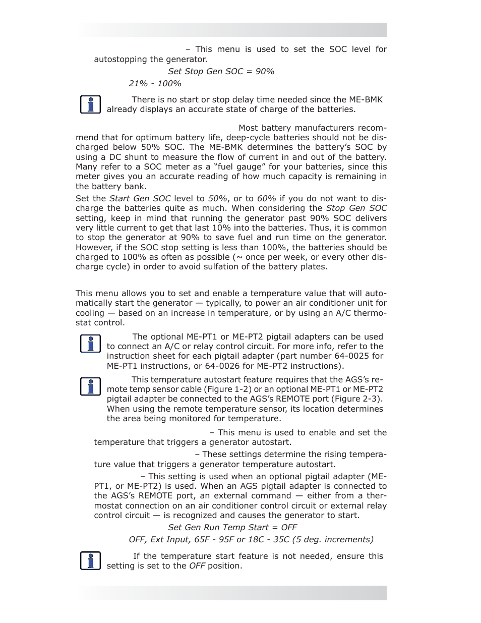 Setup: 04e gen run temp menu, 0 using the me-rtr router | Magnum Energy AGS Network (ME-AGS-N) User Manual | Page 73 / 103