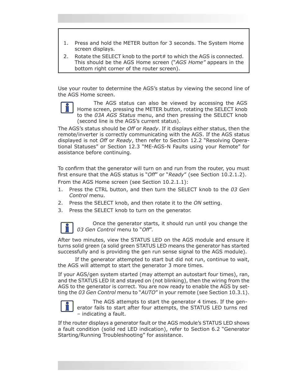 0 using the me-rtr router | Magnum Energy AGS Network (ME-AGS-N) User Manual | Page 80 / 103