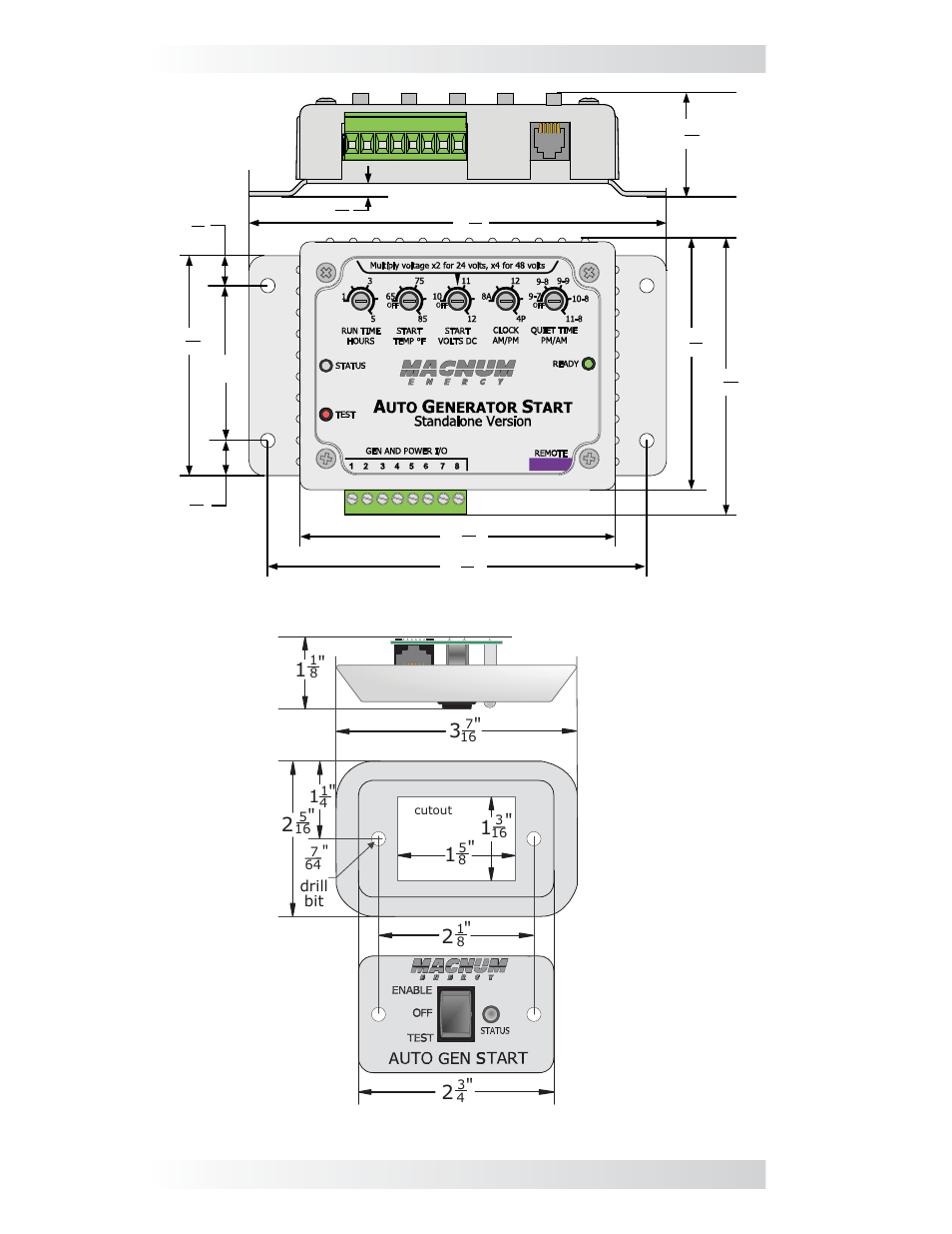 Magnum Energy AGS Stand Alone (ME-AGS-S) User Manual | Page 10 / 32