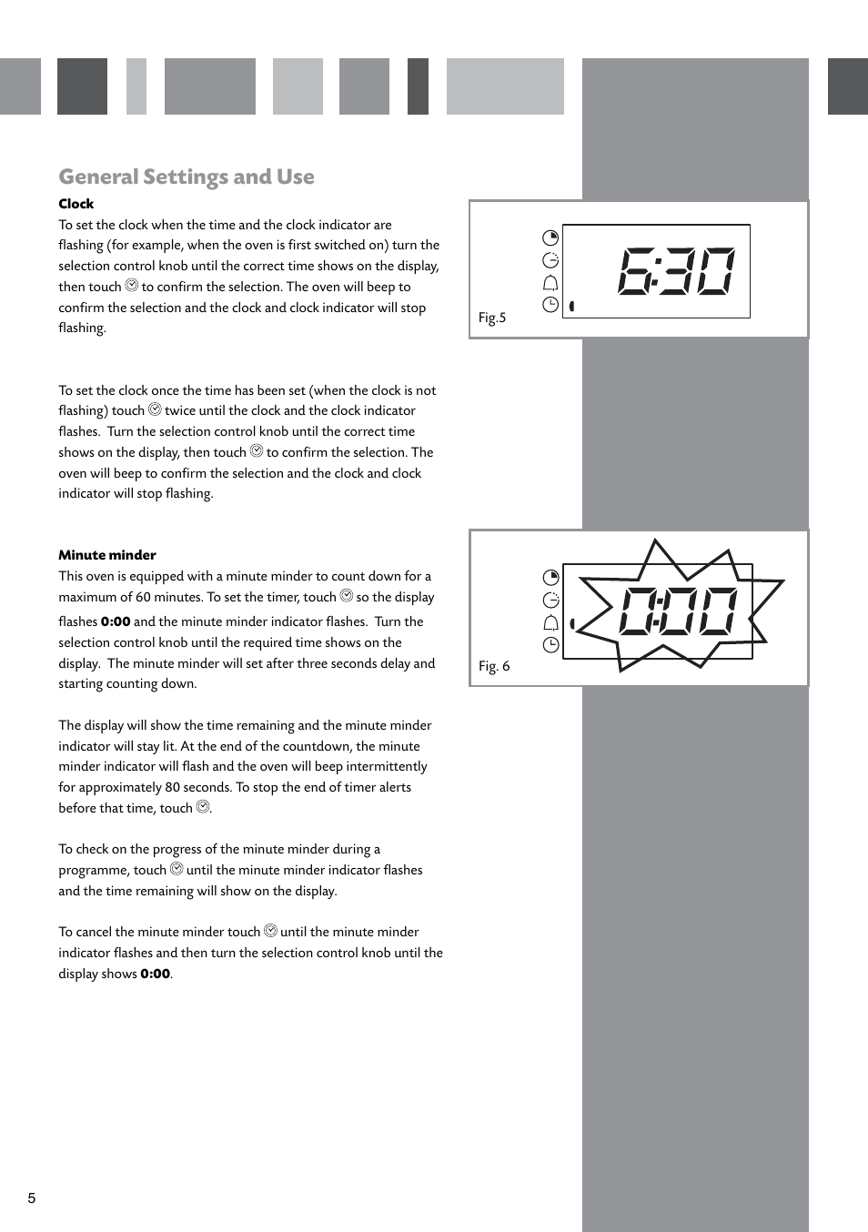 General settings and use | CDA SV430 User Manual | Page 6 / 16