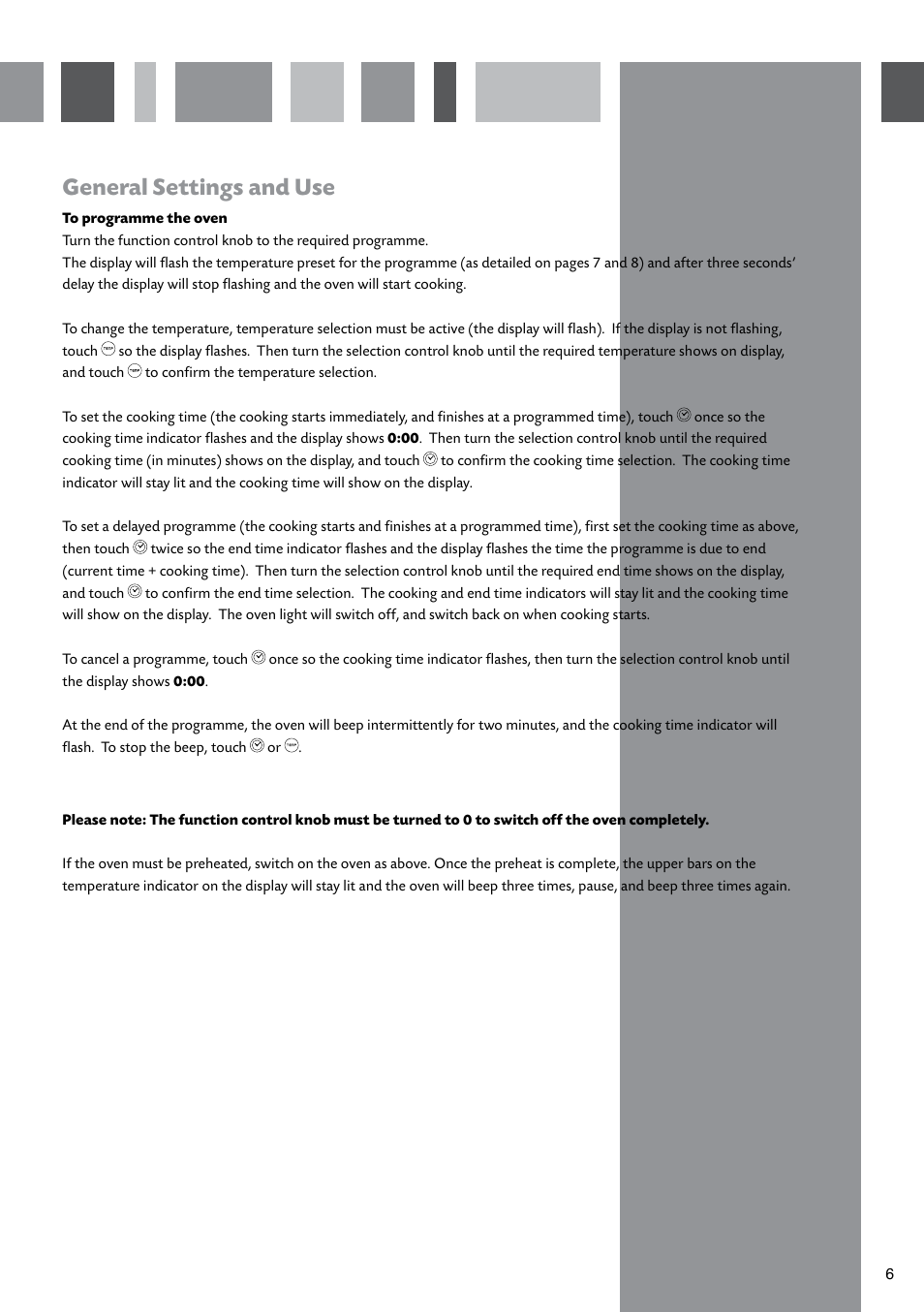 General settings and use | CDA SV430 User Manual | Page 7 / 16