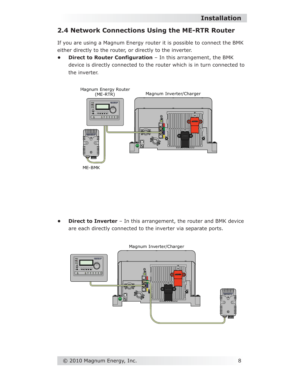 Magnum Energy Battery Monitor Kit ME-BMK User Manual | Page 12 / 39