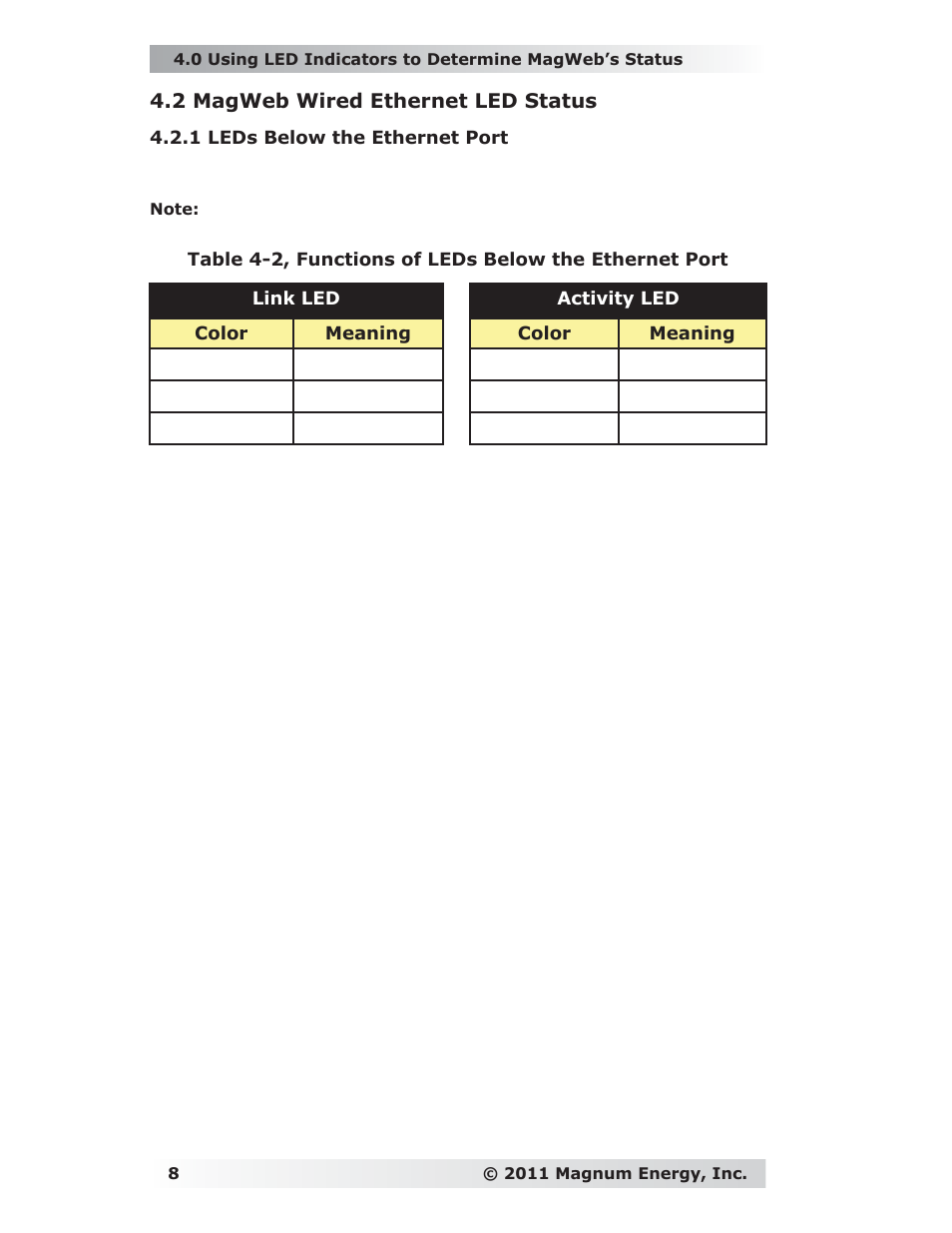 Magnum Energy ME-MW-E User Manual | Page 12 / 19
