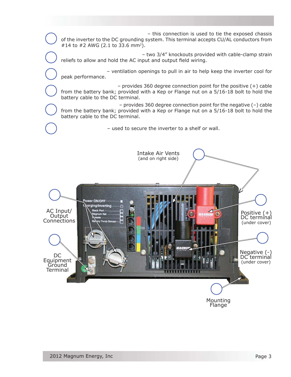 Magnum Energy ME Series User Manual | Page 11 / 68