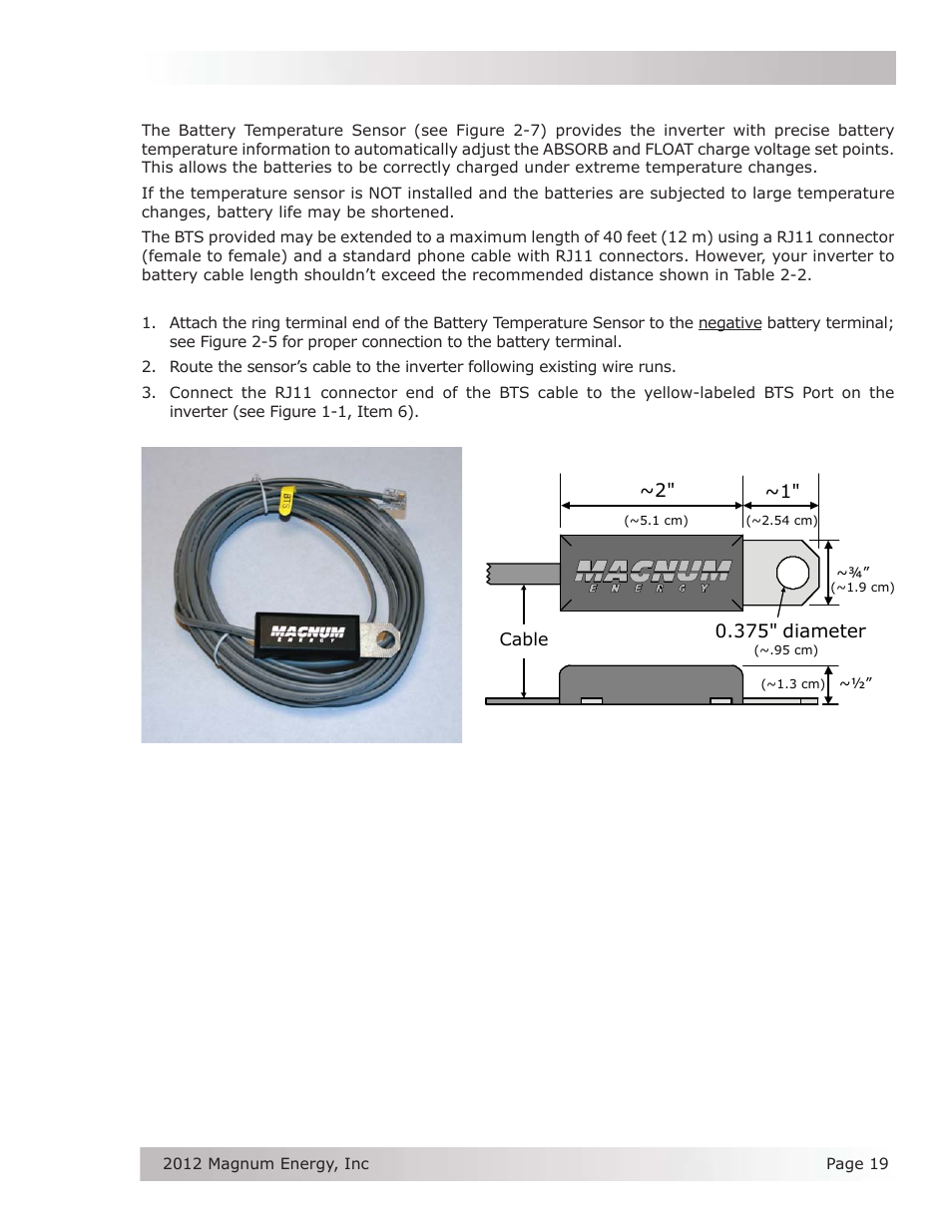 Magnum Energy ME Series User Manual | Page 27 / 68