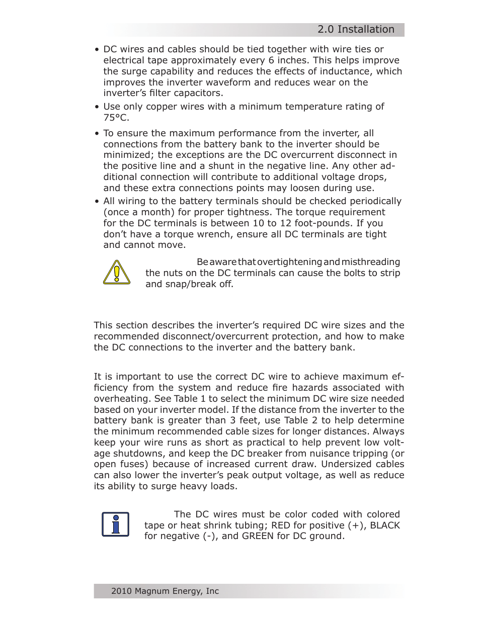 Magnum Energy MM-AE Series User Manual | Page 17 / 48