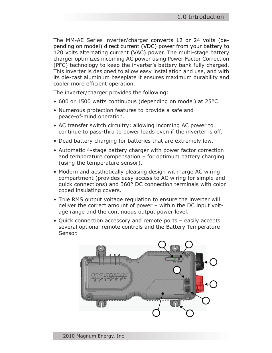 Magnum Energy MM-AE Series User Manual | Page 9 / 48