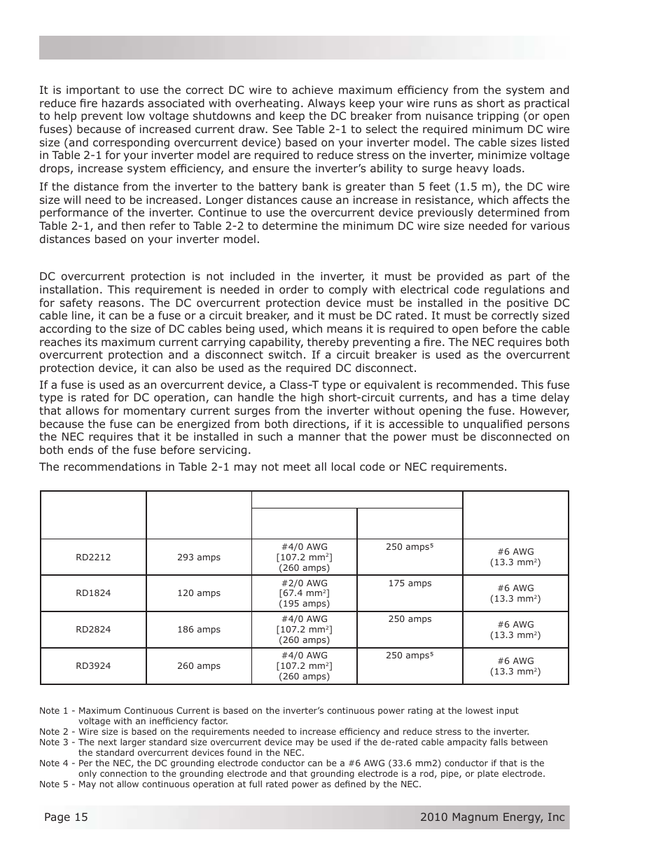 Installation | Magnum Energy RD Series User Manual | Page 21 / 58