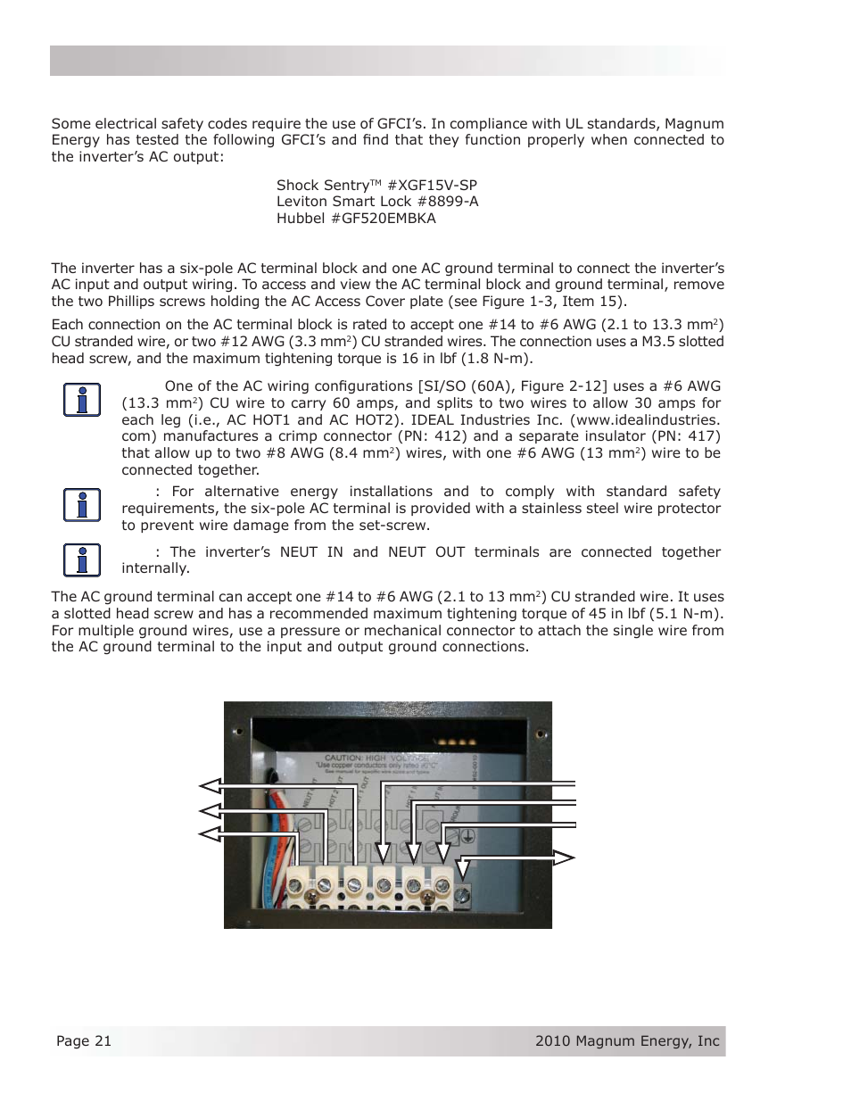 Installation | Magnum Energy RD Series User Manual | Page 27 / 58