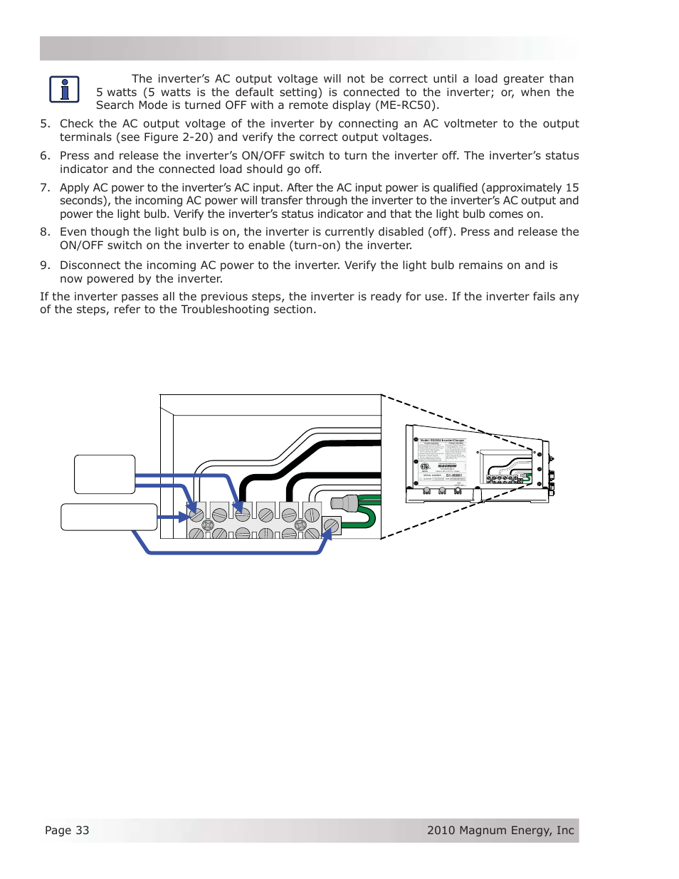 Installation | Magnum Energy RD Series User Manual | Page 39 / 58