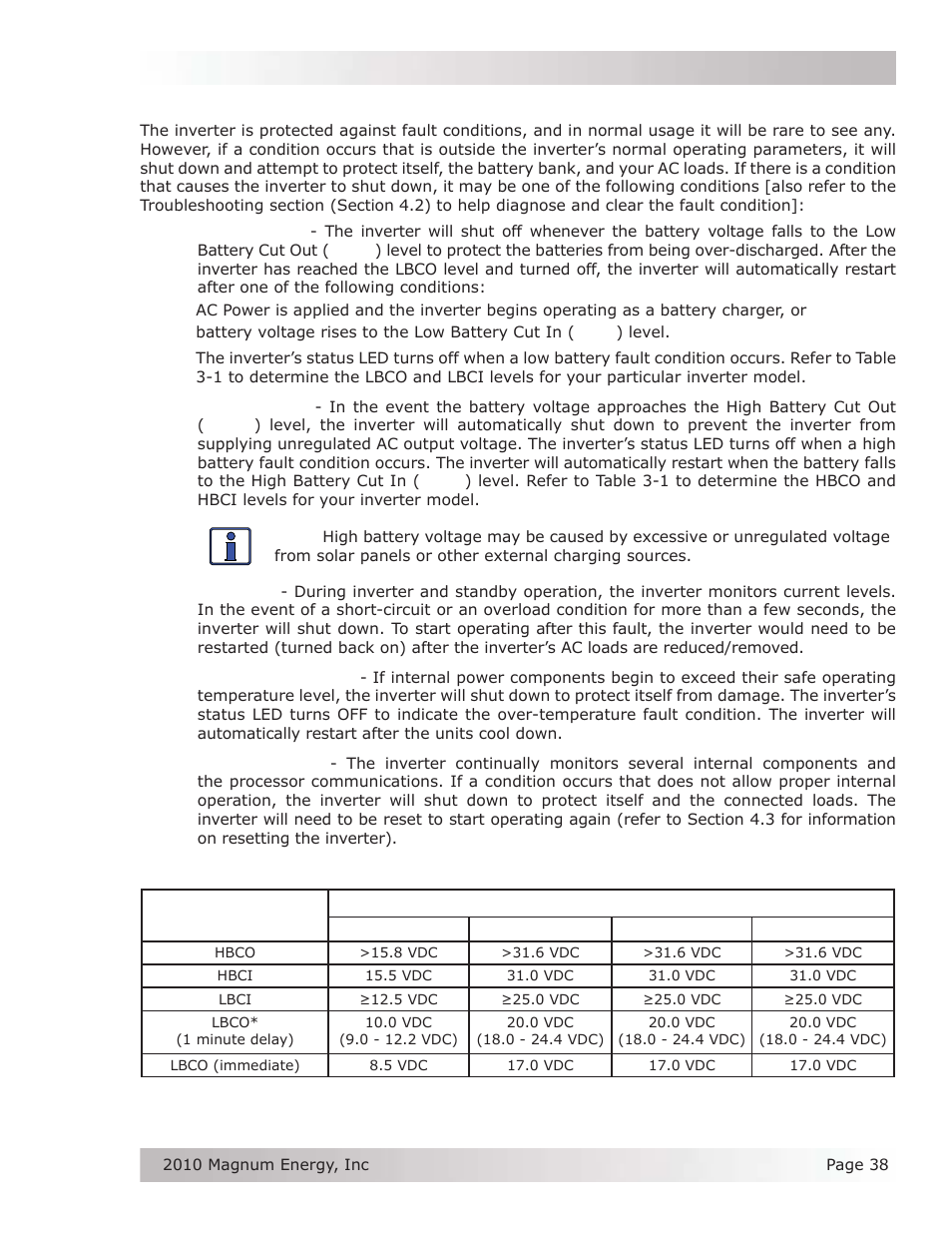Magnum Energy RD Series User Manual | Page 44 / 58