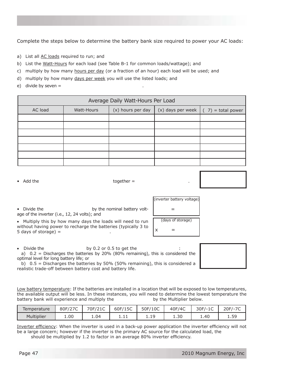 Magnum Energy RD Series User Manual | Page 53 / 58
