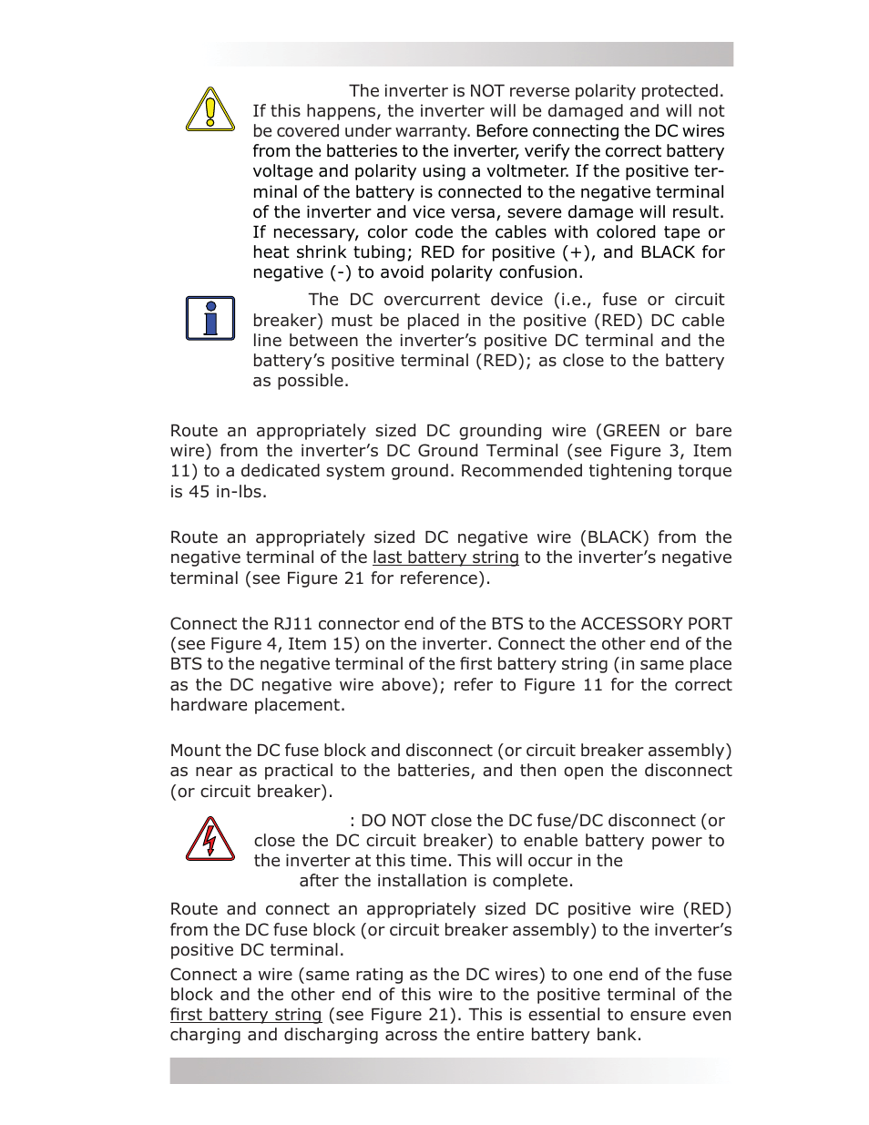 Magnum Energy MMS Series User Manual | Page 25 / 52