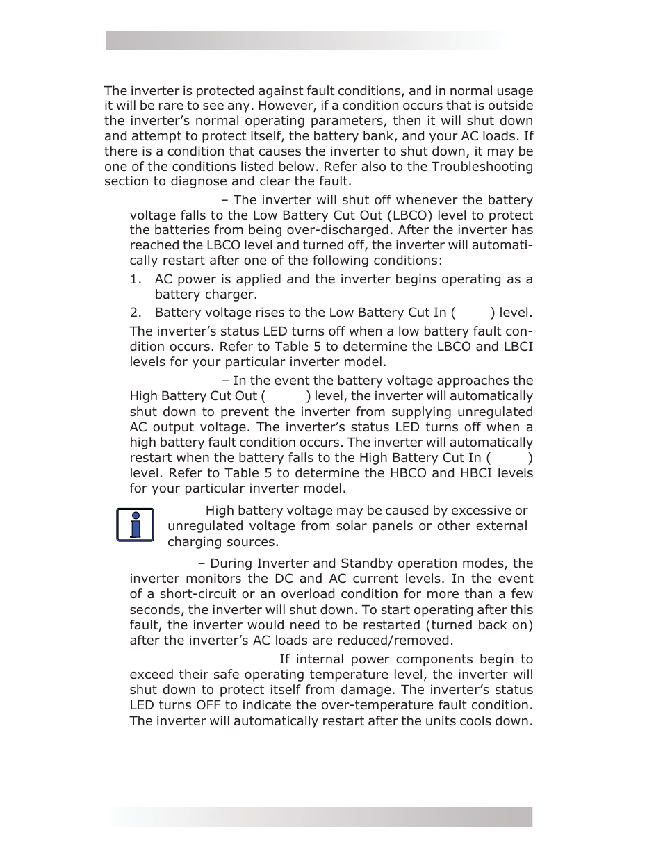 3 protection circuitry operation | Magnum Energy MMS Series User Manual | Page 38 / 52