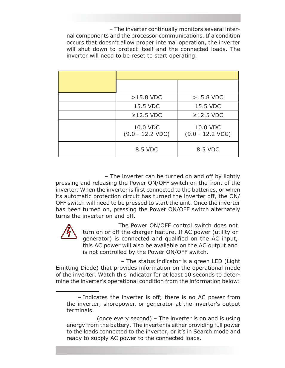4 inverter startup | Magnum Energy MMS Series User Manual | Page 39 / 52