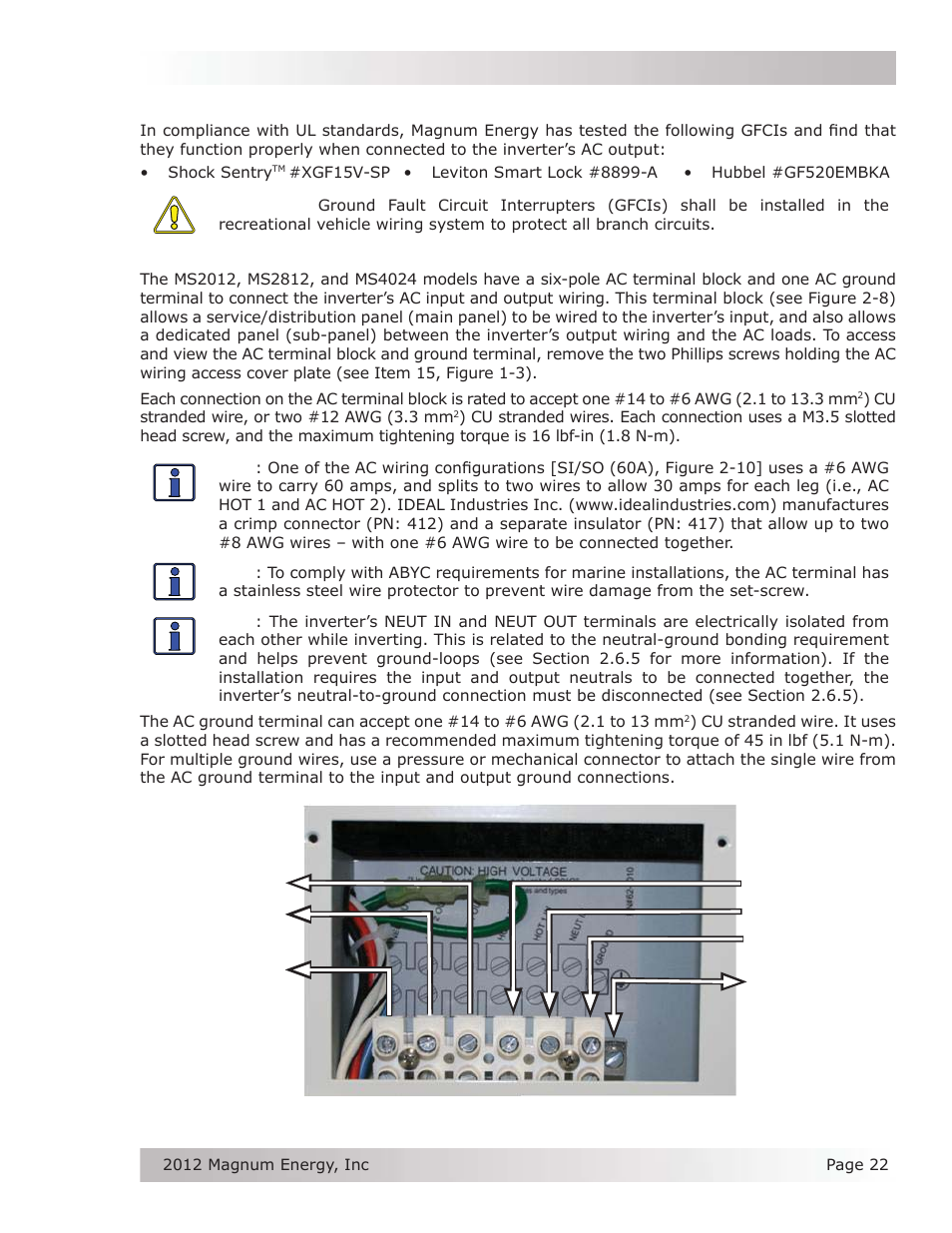 Magnum Energy MS Series User Manual | Page 31 / 76