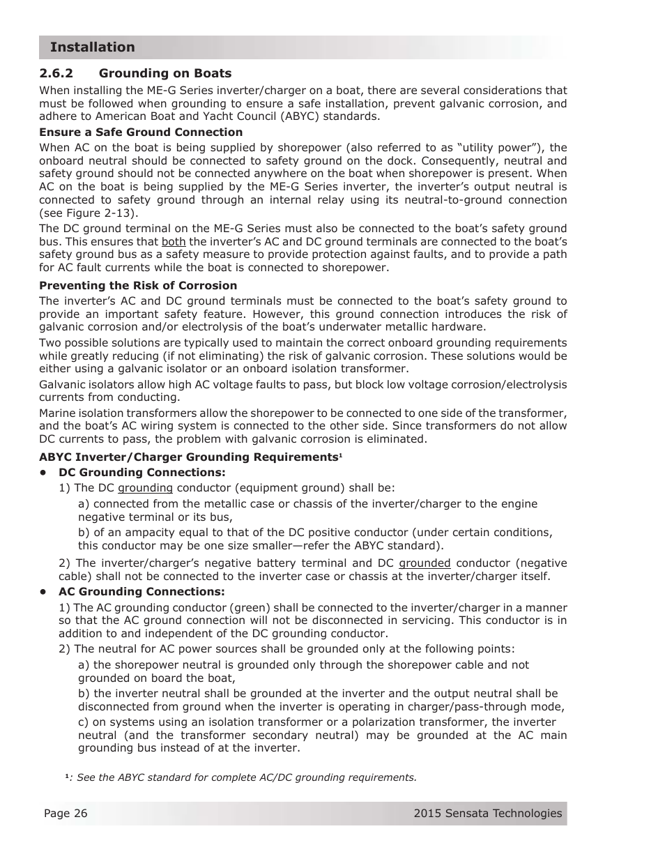 Magnum Energy ME-G Series User Manual | Page 35 / 62