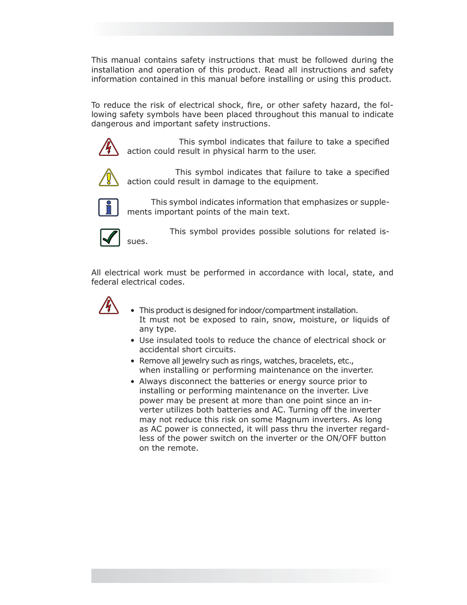 Magnum Energy ME-MR Remote User Manual | Page 3 / 47