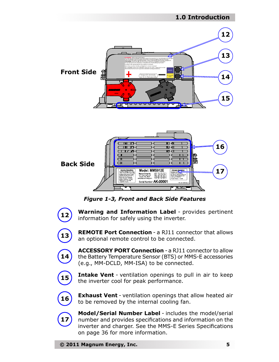 Magnum Energy MMS-E Series User Manual | Page 12 / 51