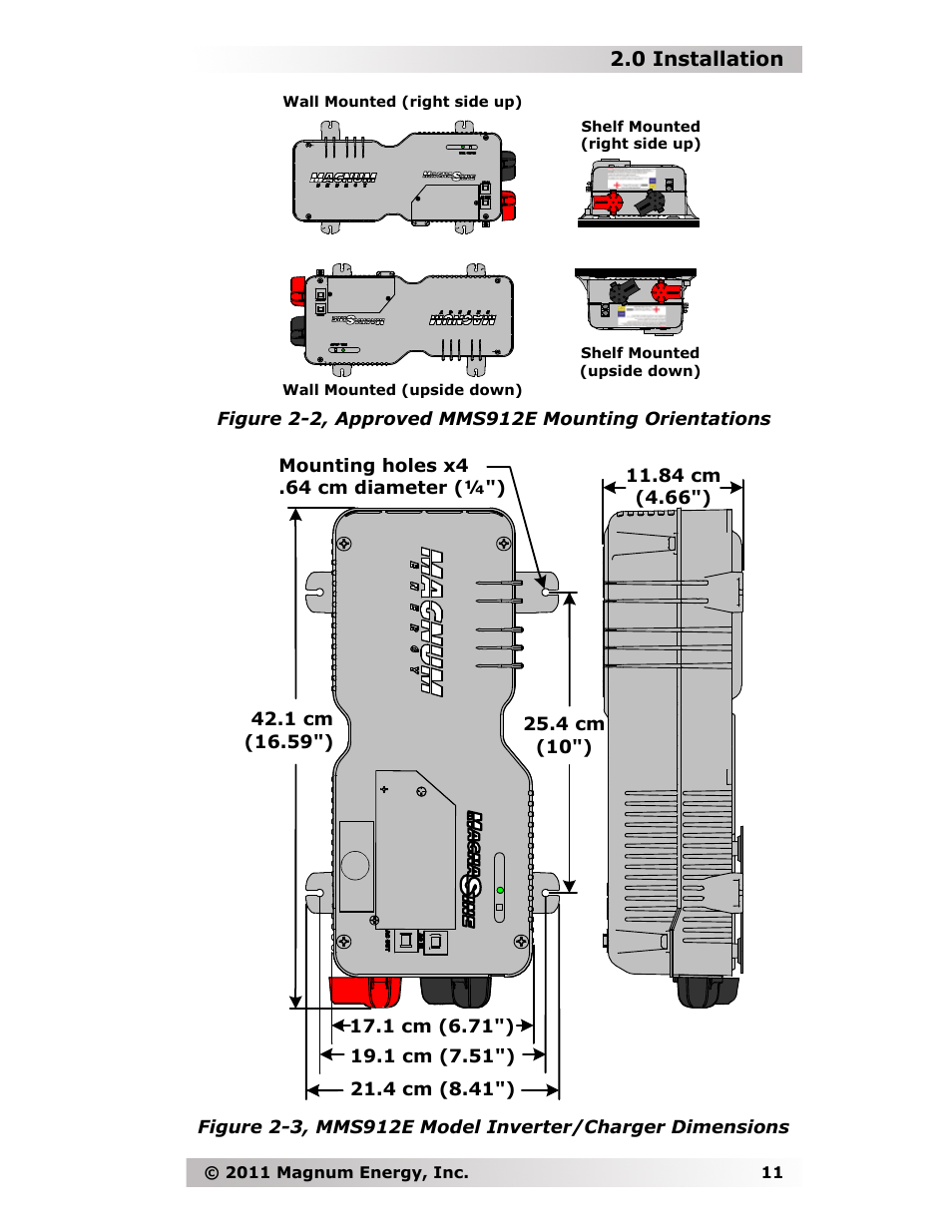 Magnum Energy MMS-E Series User Manual | Page 18 / 51