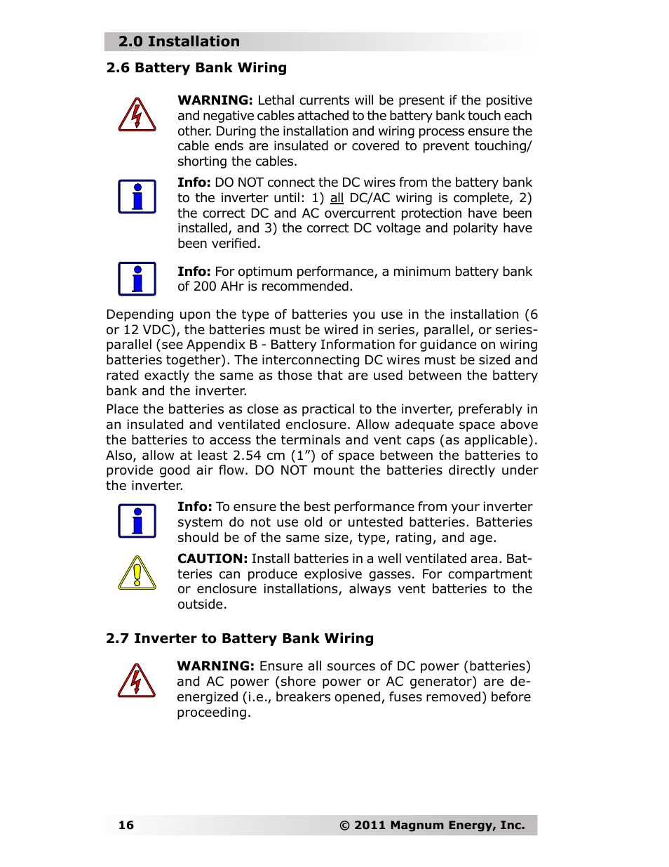 Magnum Energy MMS-E Series User Manual | Page 23 / 51