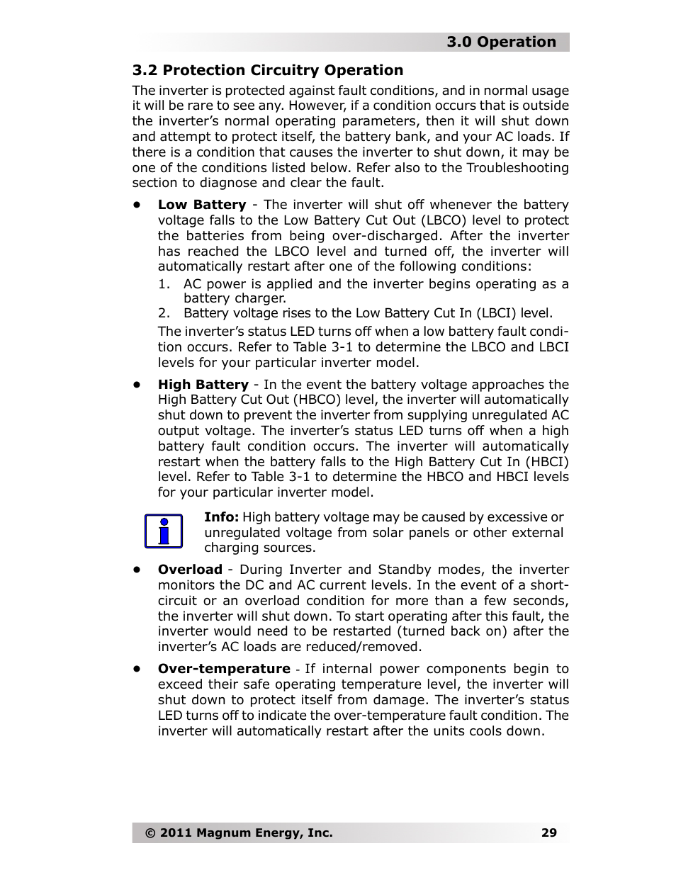 Magnum Energy MMS-E Series User Manual | Page 36 / 51