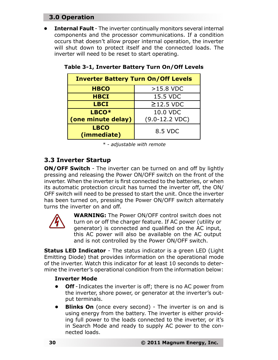 Magnum Energy MMS-E Series User Manual | Page 37 / 51