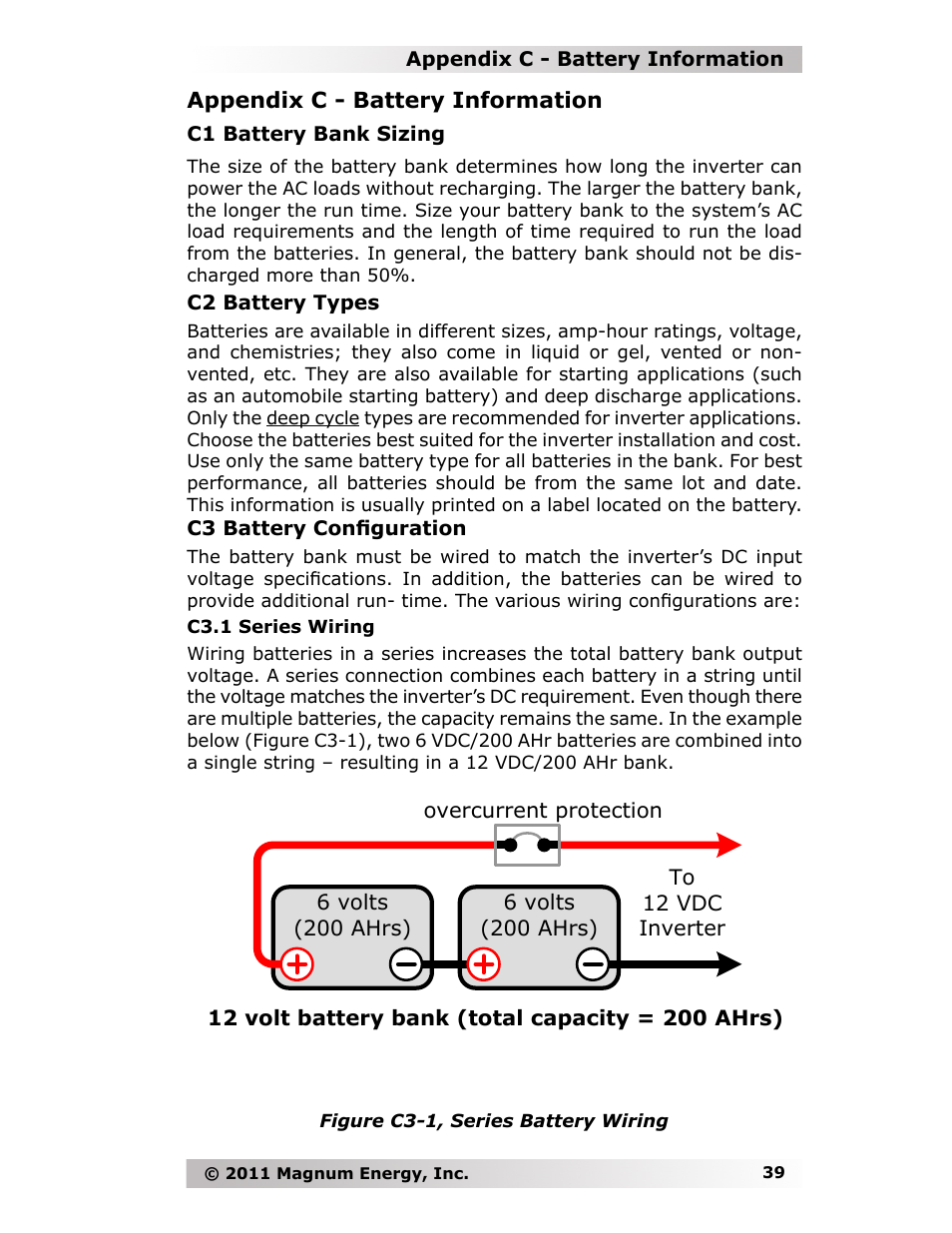 Magnum Energy MMS-E Series User Manual | Page 46 / 51