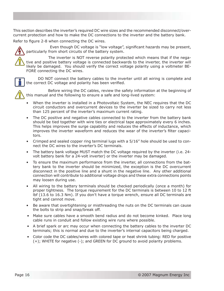 Magnum Energy MS-AEJ Series User Manual | Page 22 / 52