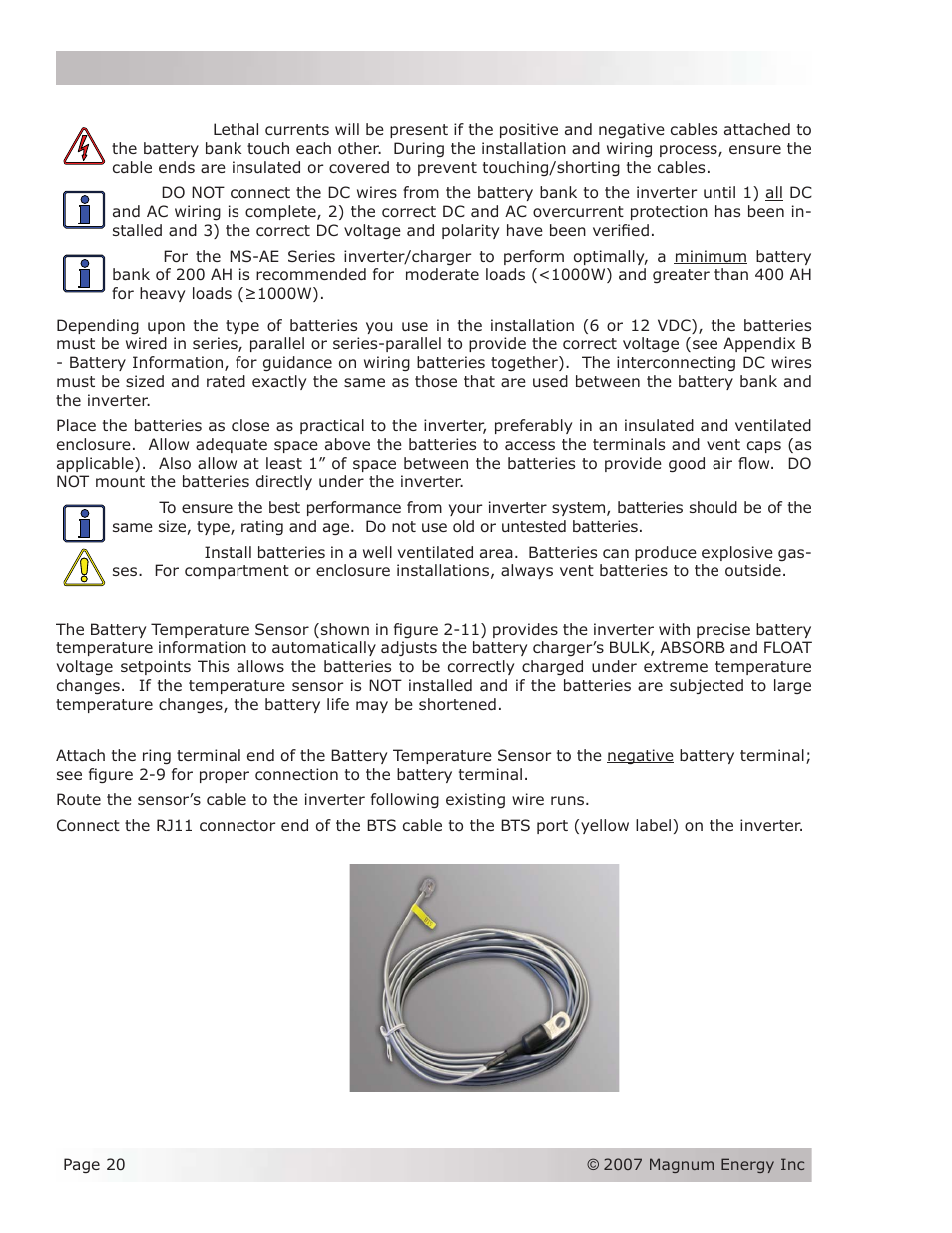 Magnum Energy MS-AEJ Series User Manual | Page 26 / 52