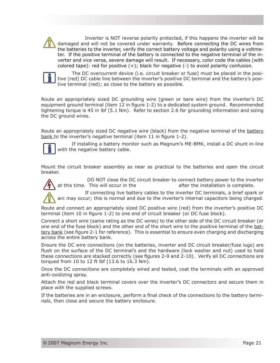 Magnum Energy MS-AEJ Series User Manual | Page 27 / 52