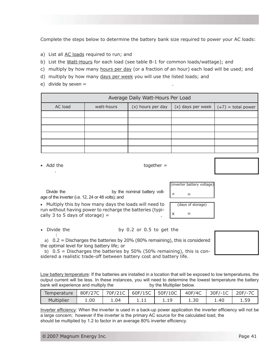 Magnum Energy MS-AEJ Series User Manual | Page 47 / 52