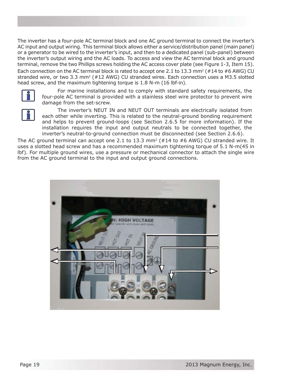 Magnum Energy MS-PE Series User Manual | Page 26 / 64