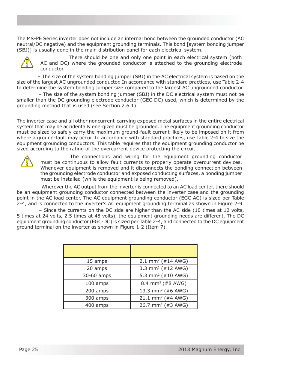 Installation | Magnum Energy MS-PE Series User Manual | Page 32 / 64