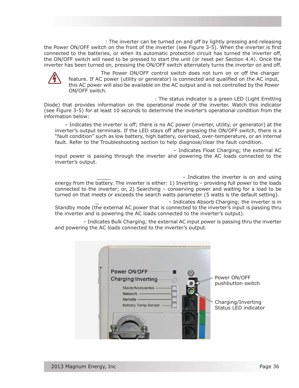 7 inverter startup | Magnum Energy MS-PE Series User Manual | Page 43 / 64