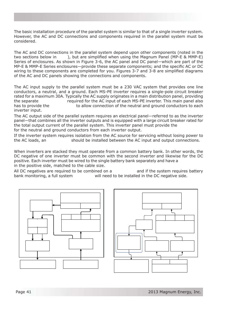 Operation | Magnum Energy MS-PE Series User Manual | Page 48 / 64