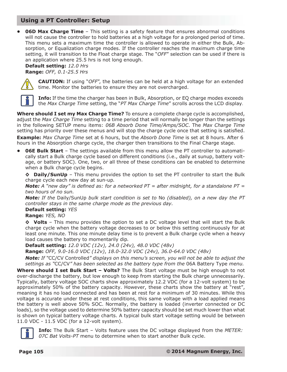 Magnum Energy ME-ARC Remote User Manual | Page 112 / 139