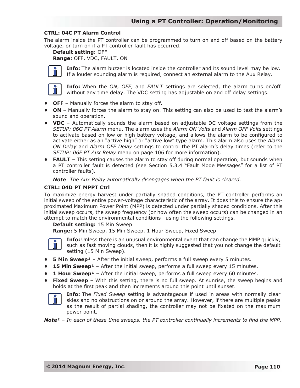 Magnum Energy ME-ARC Remote User Manual | Page 117 / 139