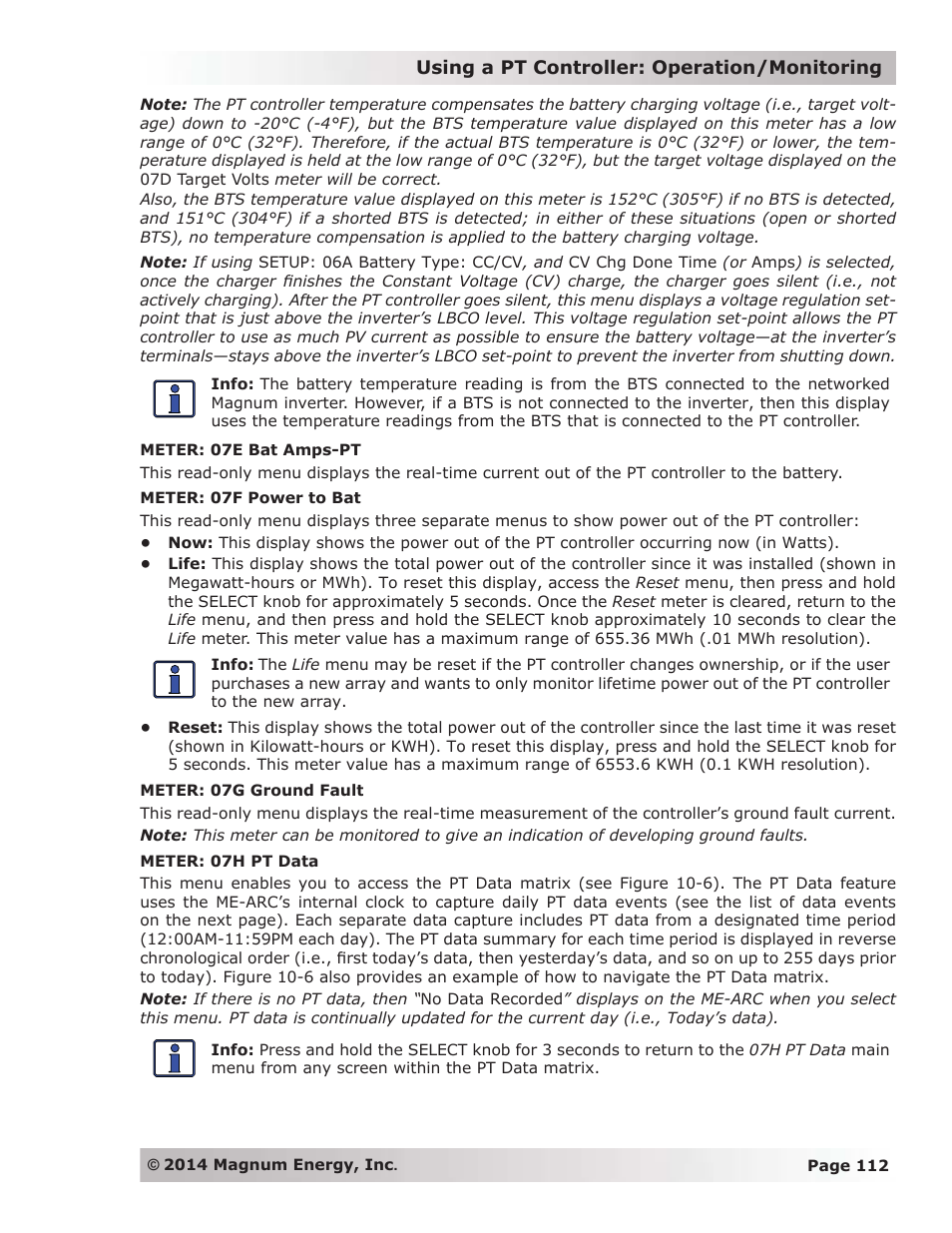 Magnum Energy ME-ARC Remote User Manual | Page 119 / 139