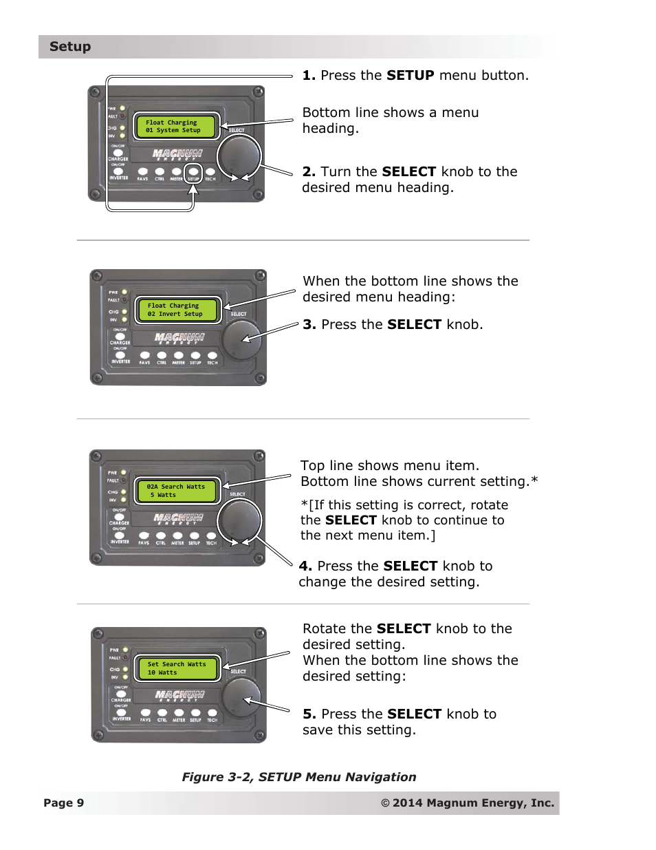 Magnum Energy ME-ARC Remote User Manual | Page 16 / 139